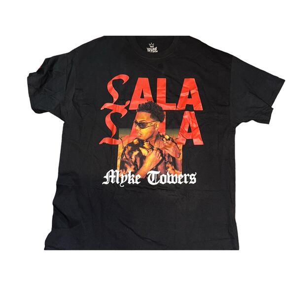 LALA PHOTO T-SHIRT - MYKE TOWERS SHIRT OFFICIAL MERCH - Picture 1 of 2